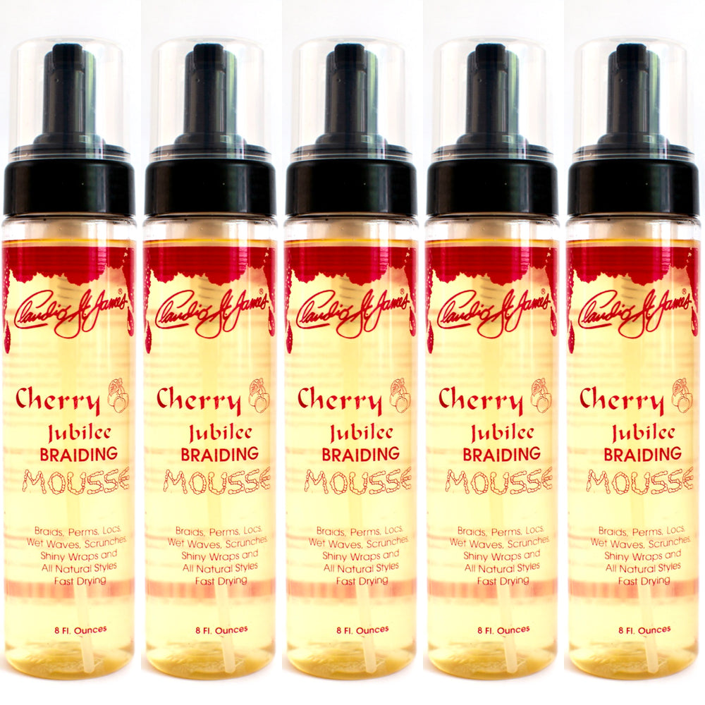 Cherry Jubilee Braiding Mousse Bundle (5 Bottles for Half the Price)