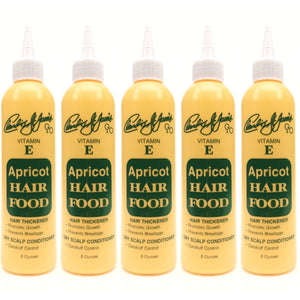 Apricot Hair Food Bundle (5 Bottles for Half the Price)